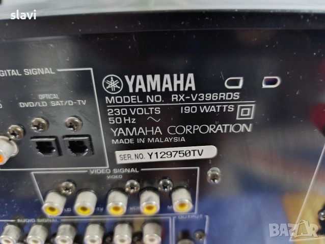 Receiver Yamaha RX-V396 RDS , снимка 3 - Ресийвъри, усилватели, смесителни пултове - 53281106