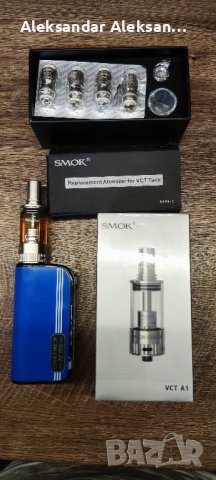 Coolfire 4 TC100 с нов картомайзер Smok VCT A1, снимка 1 - Наргилета - 43146596