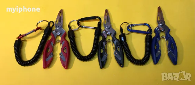 Нови многофункционални риболовни клещи 3 цвята, снимка 3 - Такъми - 49289159