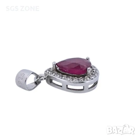 Комплект в Сребро с Естествени Камъни, снимка 8 - Колиета, медальони, синджири - 49761740