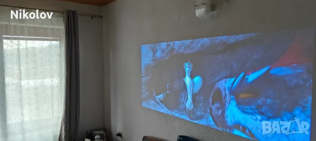 Проектор Zenwire 3000lm WiFi Android TV FULL HD 4K Автофокус LED, снимка 15 - Плейъри, домашно кино, прожектори - 48480455