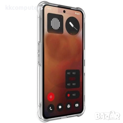 Nothing Phone (3a) Pro Удароустойчив IMAK Силиконов Калъф и Протектор, снимка 2 - Калъфи, кейсове - 52614690