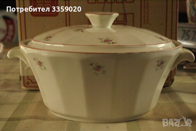 продавам старинен комплект чиний със супник , снимка 5 - Антикварни и старинни предмети - 36516458