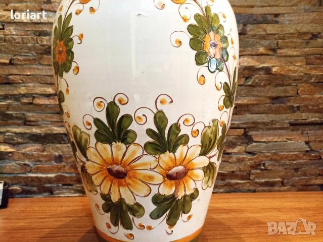 Голяма старинна ваза, снимка 3 - Антикварни и старинни предмети - 52197766
