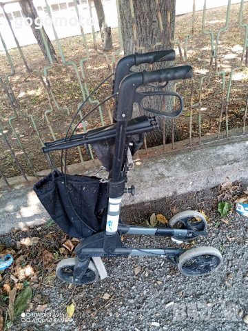 Алуминиева олекотена проходилка, ролатор , снимка 7 - Ролатори - 37622383