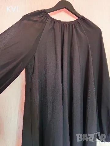 Shein, черна рокля, XL, снимка 2 - Рокли - 48835214