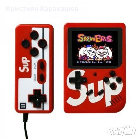 ИГРОВА КОНЗОЛА С ДЖОЙСТИК SUP И 400 ВГРАДЕНИ ИГРИ, снимка 1 - Други игри и конзоли - 43468590