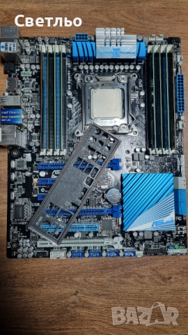 Дъно ASUS P9X79 , 32GB RAM , i7 3820, снимка 5 - Дънни платки - 52771401