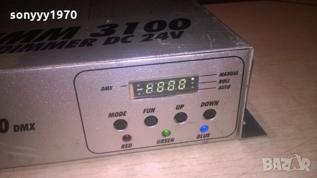 EUROLITE AT-DIMM 3100 DMX DIMMER DC 24V-ВНОС ШВЕИЦАРИЯ, снимка 3 - Други - 27428602