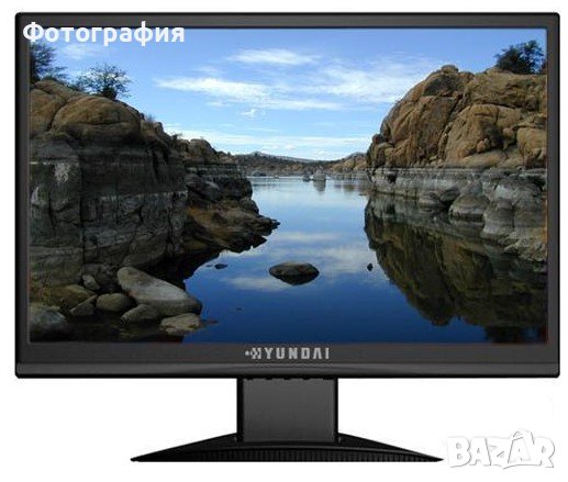 Продавам монитор 22” Hyundai X224was LCD TFT, снимка 6 - Монитори - 43913069