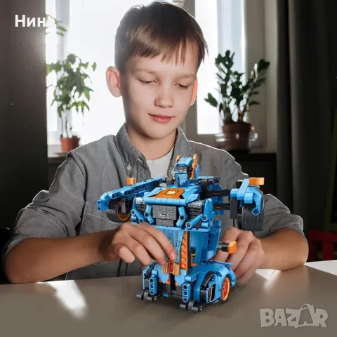 Конструктор Трансформер кола - робот от  611 части 🧱, снимка 3 - Конструктори - 48336834