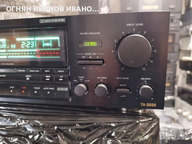 Onkyo TA-2550 топ състояние!, снимка 7 - Декове - 51153336