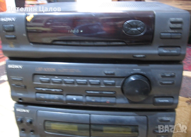 Уредба, стерео система Sony комбайн, модел: HCD-N300K, снимка 3 - Аудиосистеми - 52684940
