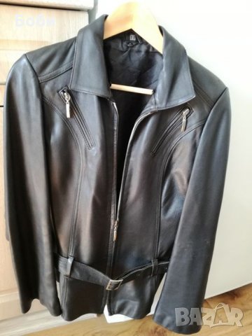 Дамско кожено яке, снимка 4 - Якета - 28262809