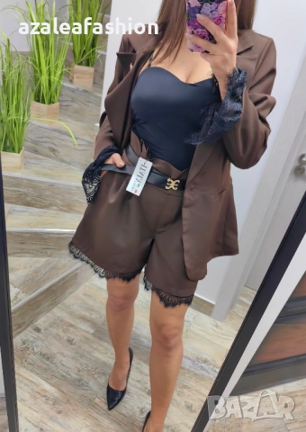 Дамски сет - сако панталонки и бюстие, снимка 4 - Комплекти - 52670822
