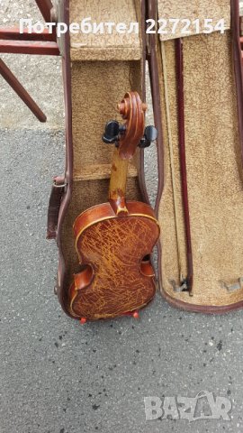 Цигулка Кремона работеща, снимка 2 - Антикварни и старинни предмети - 35138318