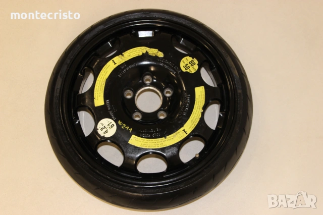 Резервна гума патерица Mercedes W211 E-Class (2002-2009г.) 5x112 66.6, снимка 6 - Гуми и джанти - 53504548