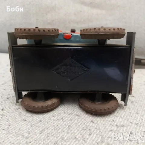 Стара Рядка Българска Ламаринена Играчка Металик Разград  Кран, снимка 8 - Колекции - 48715922