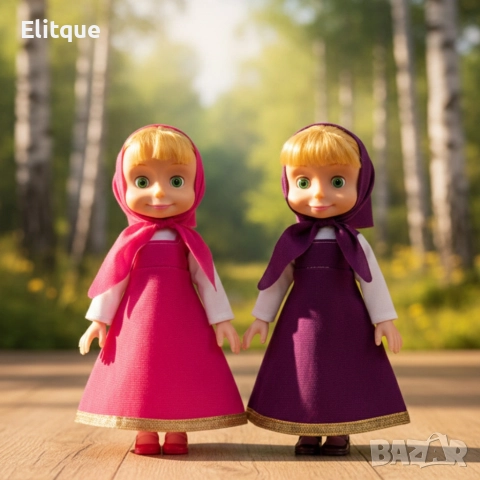 Детска кукла Маша от Маша и Мечокът, снимка 3 - Кукли - 52853485