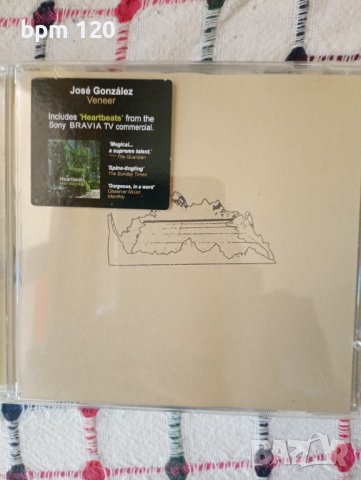 Jose Gonzalez- "Veneer", оригинален диск 