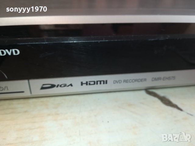 PANASONIC HDD//DVD RECORDER-ВНОС SWISS 2711231716, снимка 8 - Плейъри, домашно кино, прожектори - 43169429