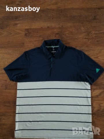 adidas GOLF Ultimate365 Heather Block Polo - страхотна мъжка тениска КАТО НОВА, снимка 5 - Тениски - 39580545