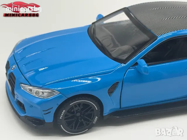 Метална количка: BMW M4, снимка 7 - Колекции - 50243107