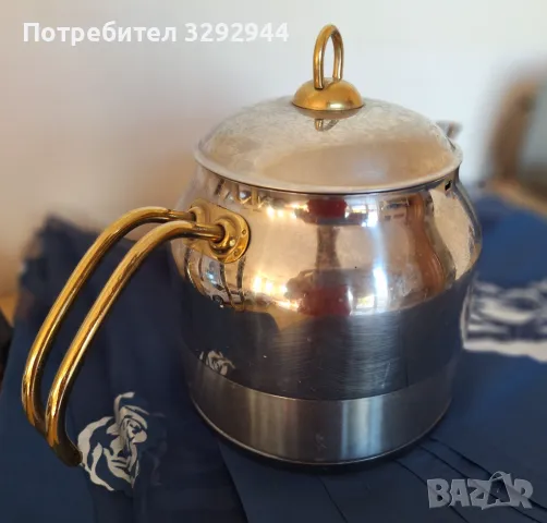 Чайник инокс, снимка 2 - Сервизи - 47881508