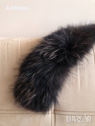 Яка естествен косъм от лисица, снимка 4 - Шалове - 35325412