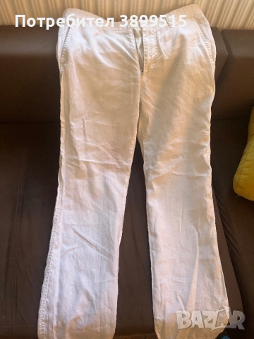 Мъжки ленен панталон HUGO BOSS, снимка 13 - Панталони - 51553114