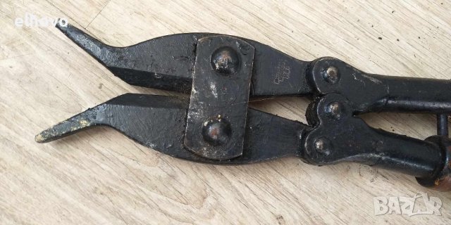 Стара ножица за рязане на арматура WW II, 1937 Eugen Zerver Remscheid H37, снимка 5 - Антикварни и старинни предмети - 43953081