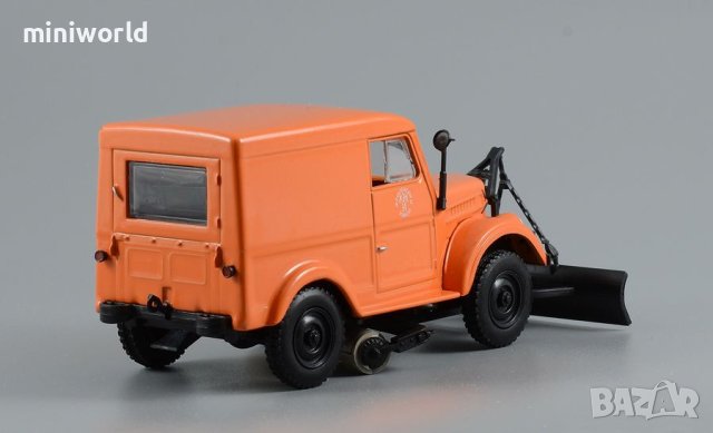 ГАЗ 69 Т3 тротоар-полагаща 1960 - мащаб 1:43 на DeAgostini моделът е нов в блистер, снимка 3 - Колекции - 42986376