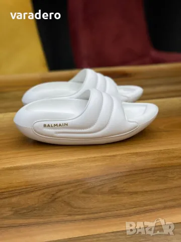 Дамски чехли Balmain , снимка 3 - Чехли - 50095446