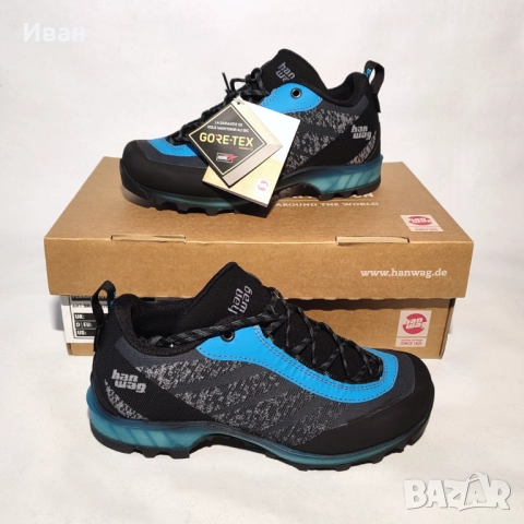 Нови дамски туристически обувки Hanwag GORE-TEX Vibram, снимка 2 - Други - 52581581
