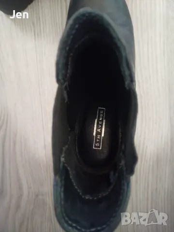 Чудесни боти 5th Avenue, 38 н., етс. кожа, снимка 7 - Дамски боти - 47555992