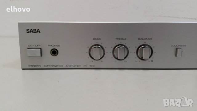 Стерео усилвател Saba MI 180, снимка 6 - Ресийвъри, усилватели, смесителни пултове - 27996870