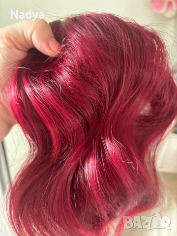 Опашка за коса с шнола, снимка 3 - Аксесоари за коса - 53605656