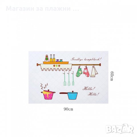 Самозалепващ се стикер фолио за кухня  код 2608, снимка 2 - Други - 28260398