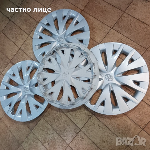 Тойота оригинални тасове 15 цола нов модел  , снимка 7 - Аксесоари и консумативи - 53365542