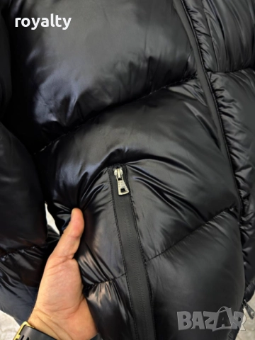 Burberry Черно Зимно Мъжко Яке Клас Оригинал, снимка 2 - Якета - 52865248