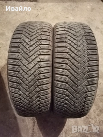 Продавам 2 броя зимни гуми 205.55.16 на 1 сезон дот 2021 Laufenn 
