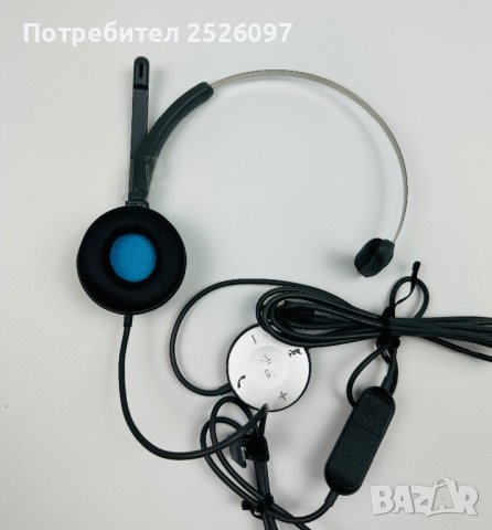 Професионална слушалка с микрофон CISCO Headset 521, снимка 2 - Слушалки и портативни колонки - 43188512