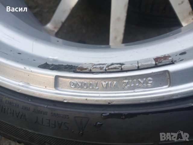 Джанти Mercedes , снимка 7 - Гуми и джанти - 51625742