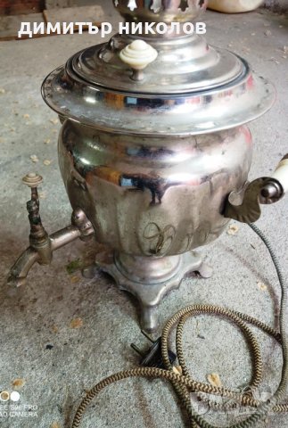 Стар електрически чайник /самовар, снимка 1 - Аксесоари за кухня - 36616448