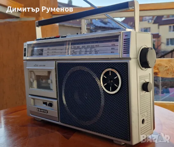 Радиокасетофон Sanyo M-Z72H, снимка 3 - Радиокасетофони, транзистори - 49210549