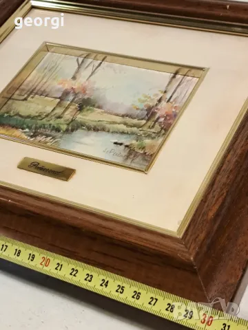 авторска картина акварел    11/5, снимка 10 - Картини - 47572489