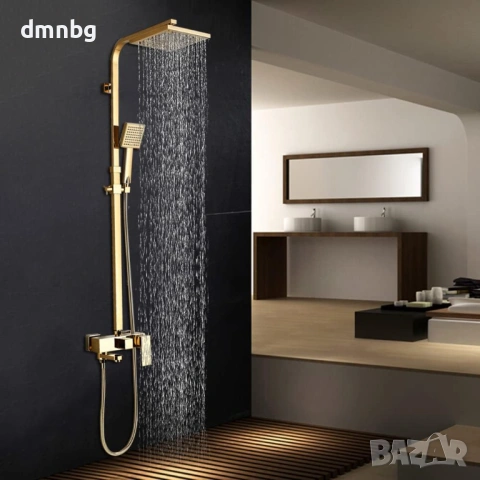 Душ система със смесител в златно 811-C