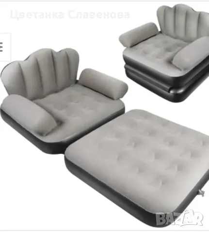 5 в 1 надуваем фотьойл, легло,стол,диван, снимка 3 - Други - 48666933