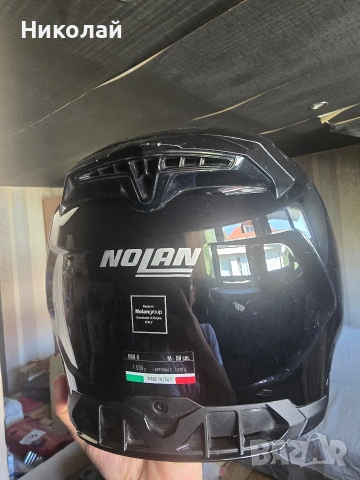 Каска Nolan N80-8 размер М, снимка 3 - Спортна екипировка - 53304311