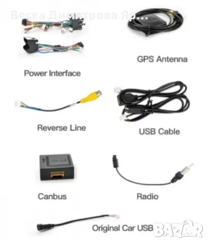 7-инчова Мултимедия с Android 13 за VW, снимка 6 - Друга електроника - 47766787